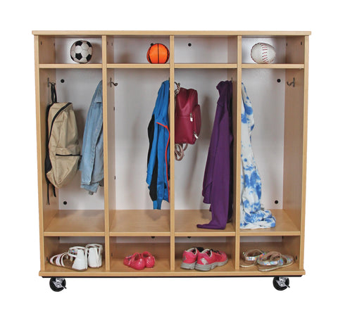48" Open Mobile Locker with Shelf - TMM711A 48" Open Mobile Locker with Shelf - TMM711A