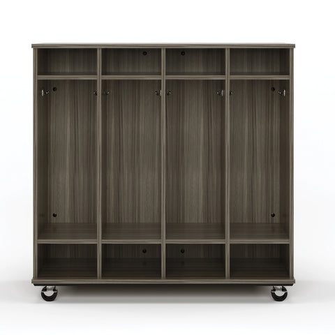 48" Open Mobile Locker with Shelf - TMM711A 48" Open Mobile Locker with Shelf - TMM711A
