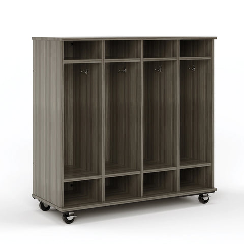 48" Open Mobile Locker with Shelf - TMM711A 48" Open Mobile Locker with Shelf - TMM711A