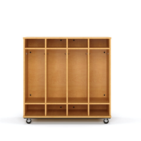 48" Open Mobile Locker with Shelf - TMM711A 48" Open Mobile Locker with Shelf - TMM711A