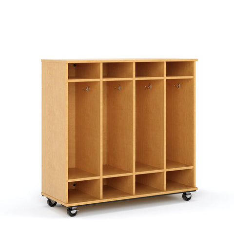 48" Open Mobile Locker with Shelf - TMM711A 48" Open Mobile Locker with Shelf - TMM711A