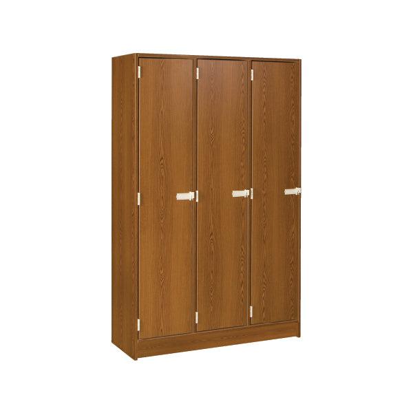 Triple Door Storage Locker with Two Shelves 79017 B45 - Steven's I.D.SYSTEMS® Triple Door Storage Locker with Two Shelves 79017 B45 - Steven's I.D.SYSTEMS®
