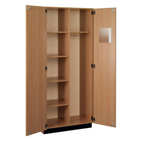 Instructor Wardrobe with Lock and Base Molding 83618 K84 Instructor Wardrobe with Lock and Base Molding 83618 K84