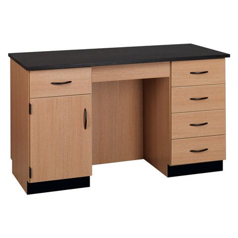 61"W Compact Chemical Resistant Laminate Top Island Desk 84152 K36 21 61"W Compact Chemical Resistant Laminate Top Island Desk 84152 K36 21