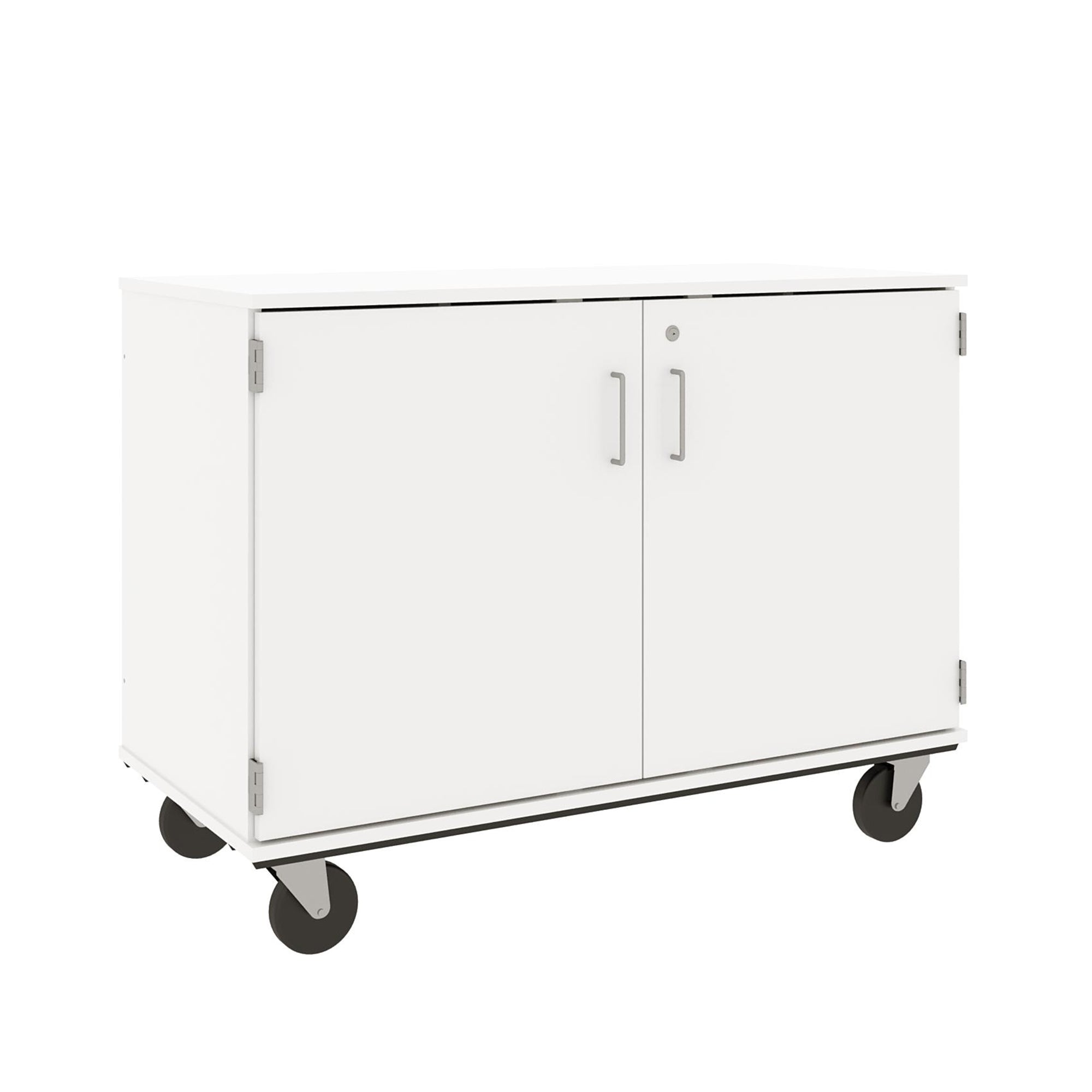 36" Assembled Mobile Cubbie Storage Cart with Locking Doors - 80240 F36 - Steven's I.D.SYSTEMS® 36" Assembled Mobile Cubbie Storage Cart with Locking Doors - 80240 F36 - Steven's I.D.SYSTEMS®