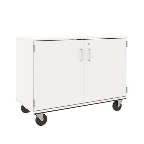 36" Assembled Mobile Cubbie Storage Cart with Locking Doors - 80240 F36 - Steven's I.D.SYSTEMS® 36" Assembled Mobile Cubbie Storage Cart with Locking Doors - 80240 F36 - Steven's I.D.SYSTEMS®