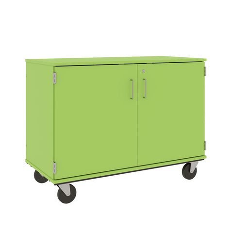 36" Assembled Mobile Cubbie Storage Cart with Locking Doors - 80240 F36 - Steven's I.D.SYSTEMS® 36" Assembled Mobile Cubbie Storage Cart with Locking Doors - 80240 F36 - Steven's I.D.SYSTEMS®