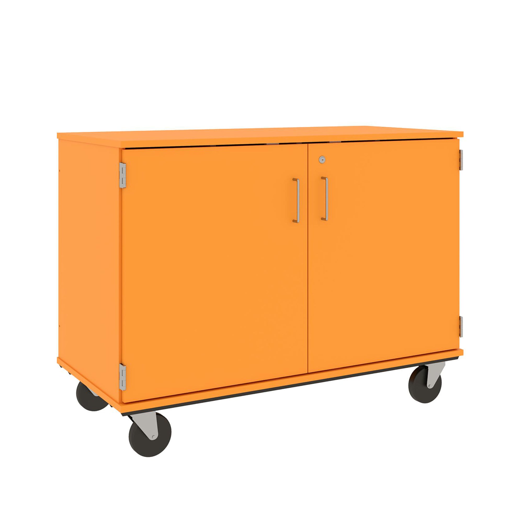 36" Assembled Mobile Cubbie Storage Cart with Locking Doors - 80240 F36 - Steven's I.D.SYSTEMS® 36" Assembled Mobile Cubbie Storage Cart with Locking Doors - 80240 F36 - Steven's I.D.SYSTEMS®