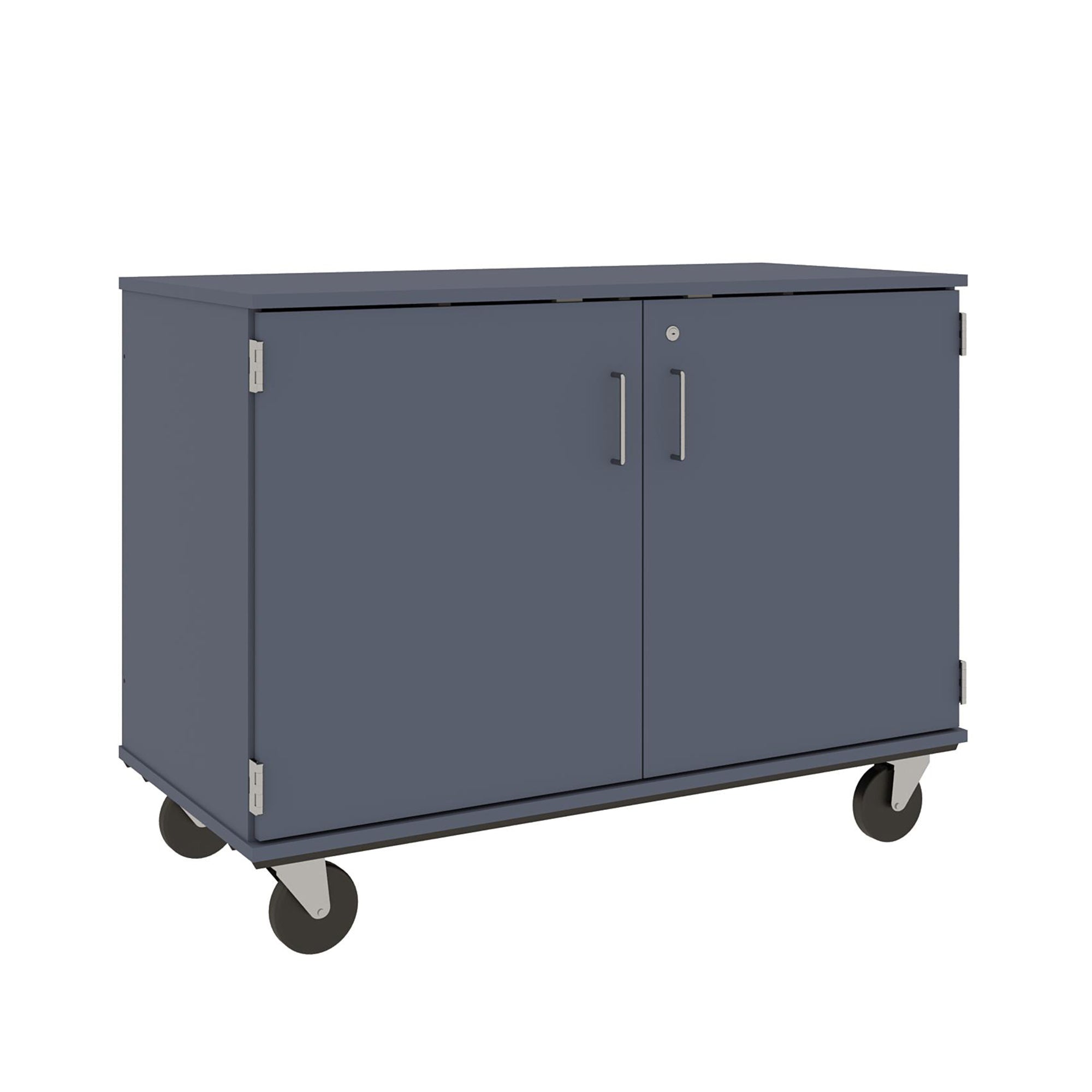 36" Assembled Mobile Cubbie Storage Cart with Locking Doors - 80240 F36 - Steven's I.D.SYSTEMS® 36" Assembled Mobile Cubbie Storage Cart with Locking Doors - 80240 F36 - Steven's I.D.SYSTEMS®