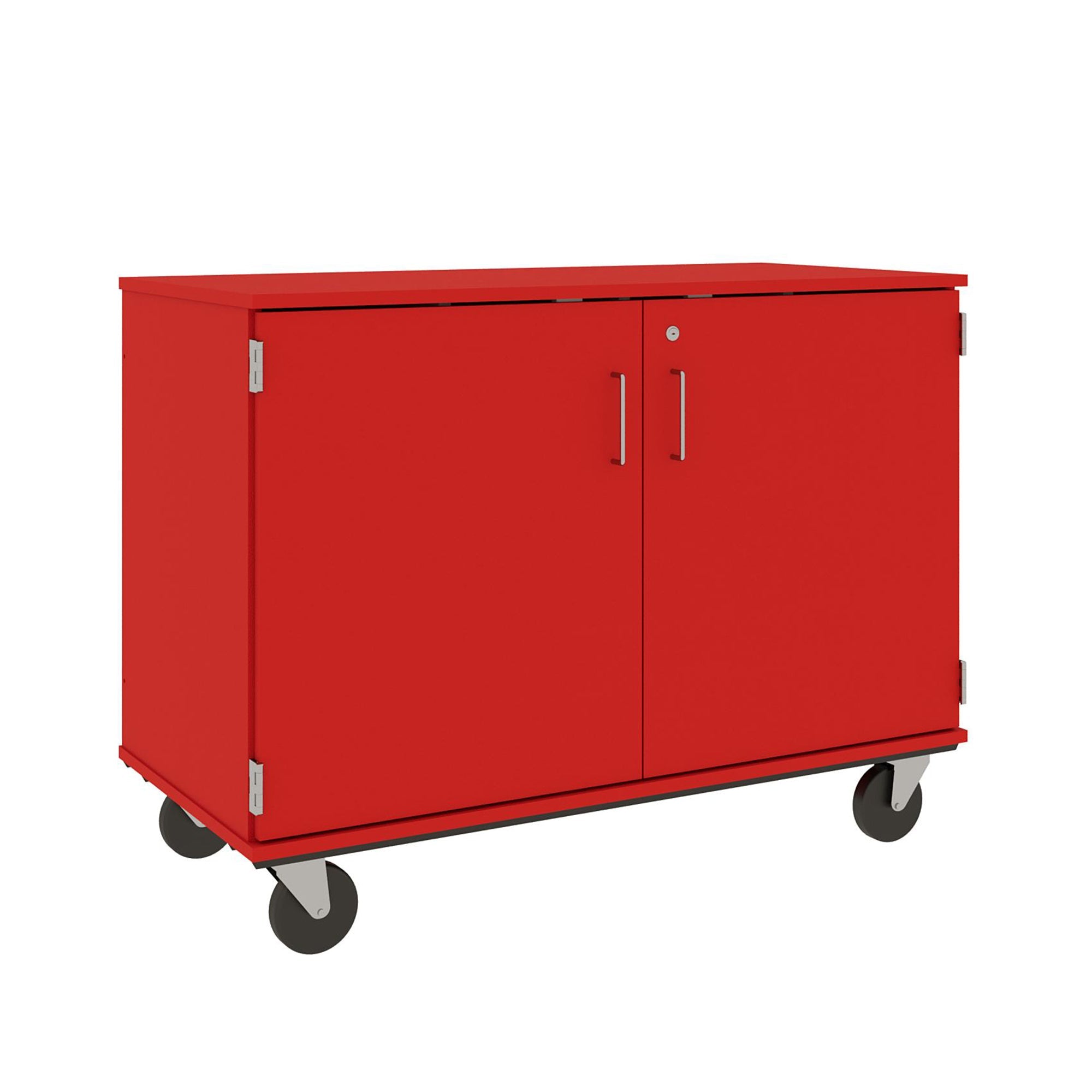 36" Assembled Mobile Cubbie Storage Cart with Locking Doors - 80240 F36 - Steven's I.D.SYSTEMS® 36" Assembled Mobile Cubbie Storage Cart with Locking Doors - 80240 F36 - Steven's I.D.SYSTEMS®