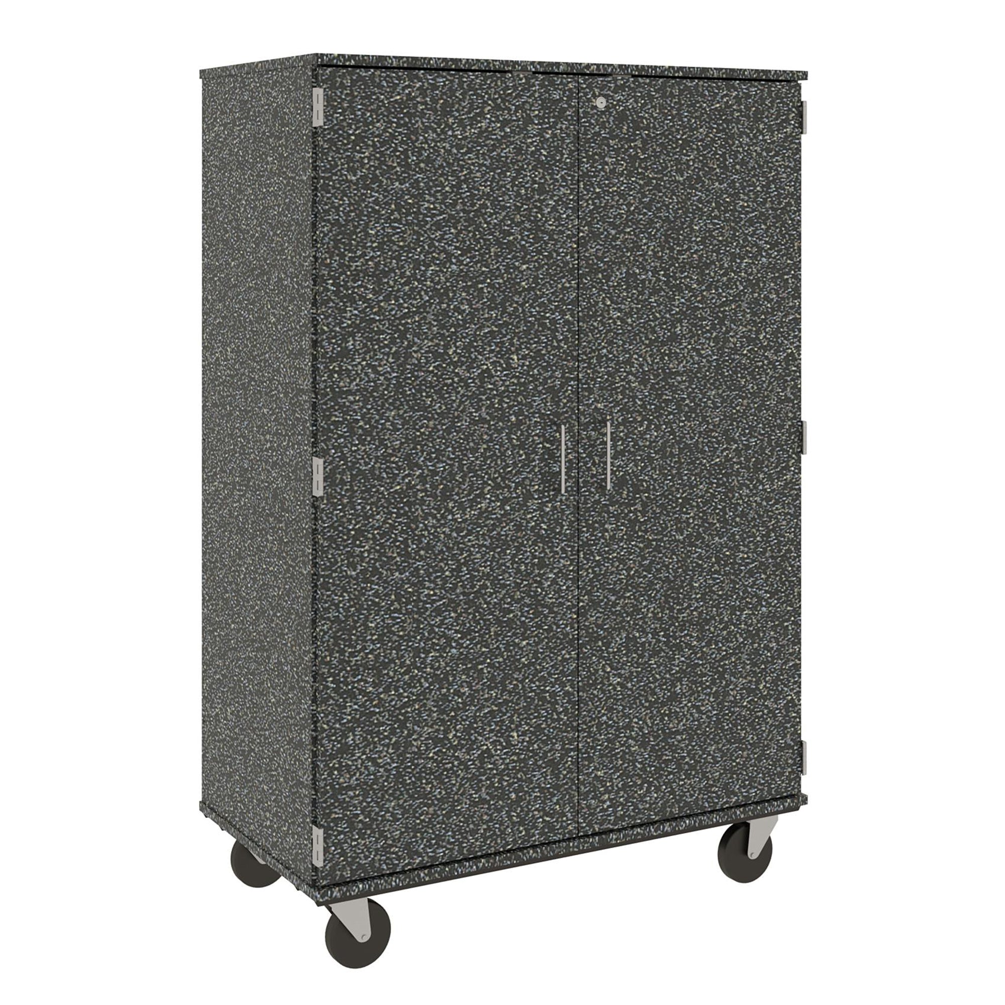 67" Tall Assembled Mobile Bin Storage Cabinet with 18 6" Bins - 80249 F67 - Steven's I.D.SYSTEMS® 67" Tall Assembled Mobile Bin Storage Cabinet with 18 6" Bins - 80249 F67 - Steven's I.D.SYSTEMS®