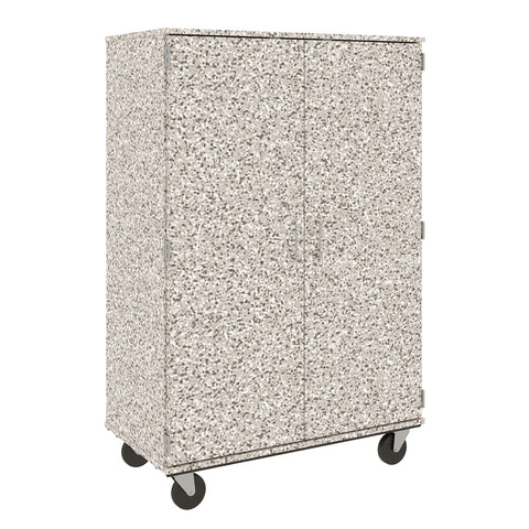 67" Tall Assembled Mobile Bin Storage Cabinet with 18 6" Bins - 80249 F67 - Steven's I.D.SYSTEMS® 67" Tall Assembled Mobile Bin Storage Cabinet with 18 6" Bins - 80249 F67 - Steven's I.D.SYSTEMS®