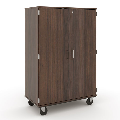 67" Tall Assembled Mobile Bin Storage Cabinet with 18 6" Bins - 80249 F67 - Steven's I.D.SYSTEMS® 67" Tall Assembled Mobile Bin Storage Cabinet with 18 6" Bins - 80249 F67 - Steven's I.D.SYSTEMS®