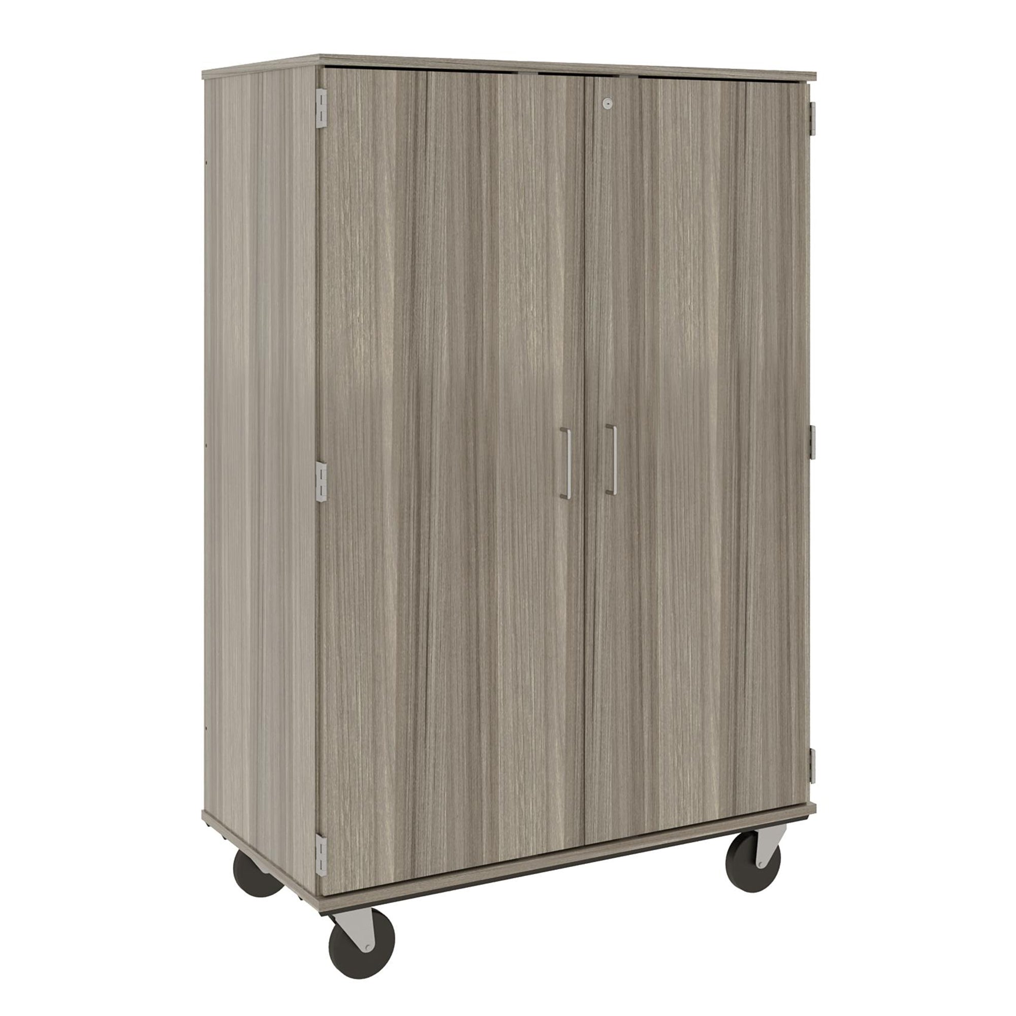 67" Tall Assembled Mobile Bin Storage Cabinet with 18 6" Bins - 80249 F67 - Steven's I.D.SYSTEMS® 67" Tall Assembled Mobile Bin Storage Cabinet with 18 6" Bins - 80249 F67 - Steven's I.D.SYSTEMS®