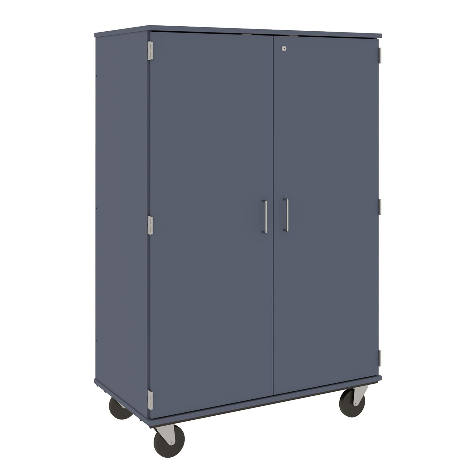 67" Tall Assembled Mobile Bin Storage Cabinet with 18 6" Bins - 80249 F67 - Steven's I.D.SYSTEMS® 67" Tall Assembled Mobile Bin Storage Cabinet with 18 6" Bins - 80249 F67 - Steven's I.D.SYSTEMS®