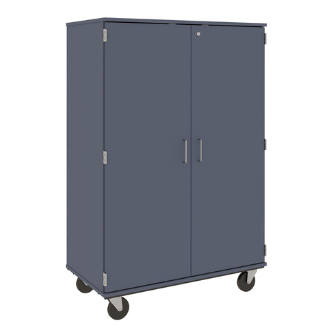 67" Tall Assembled Mobile Bin Storage Cabinet with 18 6" Bins - 80249 F67 - Steven's I.D.SYSTEMS® 67" Tall Assembled Mobile Bin Storage Cabinet with 18 6" Bins - 80249 F67 - Steven's I.D.SYSTEMS®