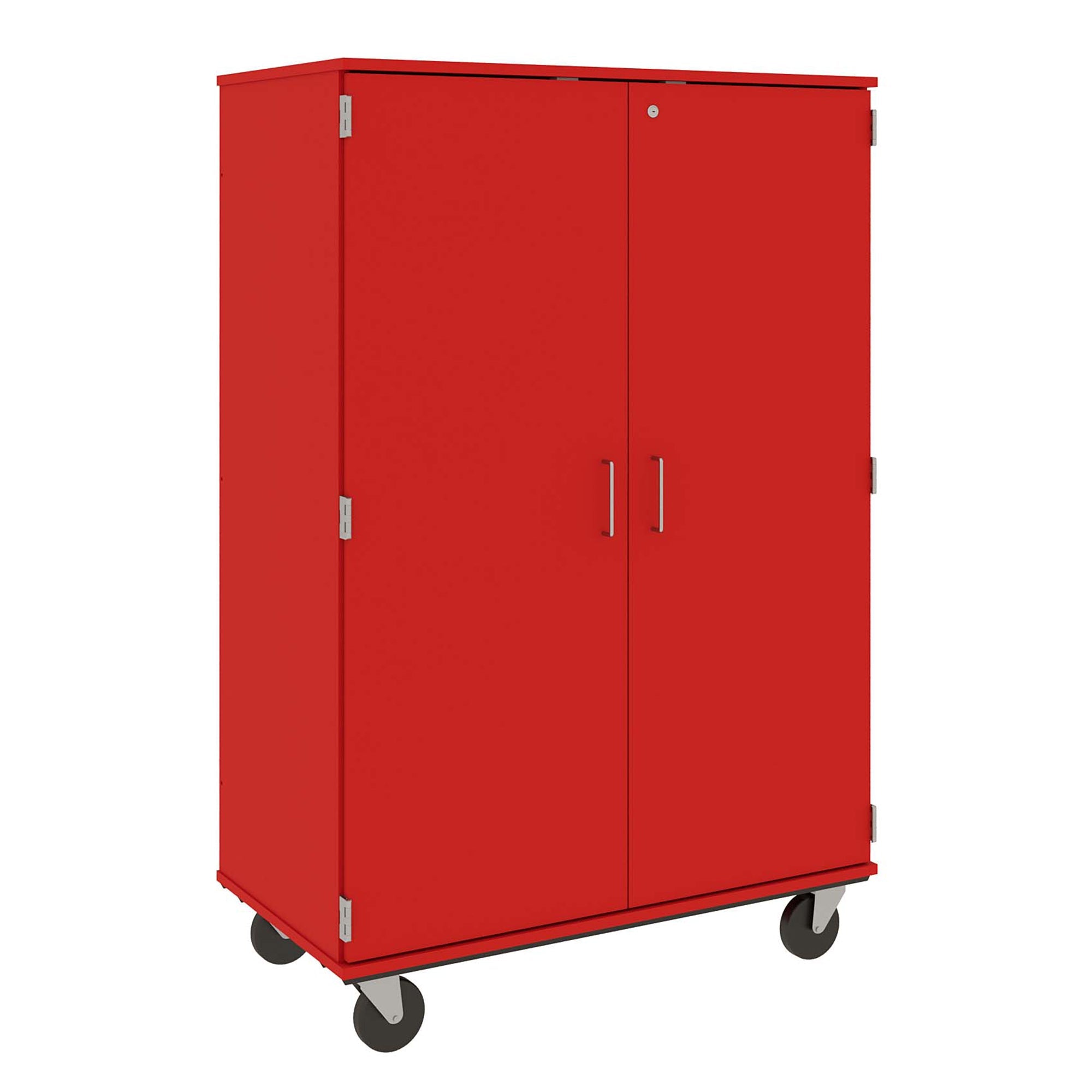 67" Tall Assembled Mobile Bin Storage Cabinet with 18 6" Bins - 80249 F67 - Steven's I.D.SYSTEMS® 67" Tall Assembled Mobile Bin Storage Cabinet with 18 6" Bins - 80249 F67 - Steven's I.D.SYSTEMS®