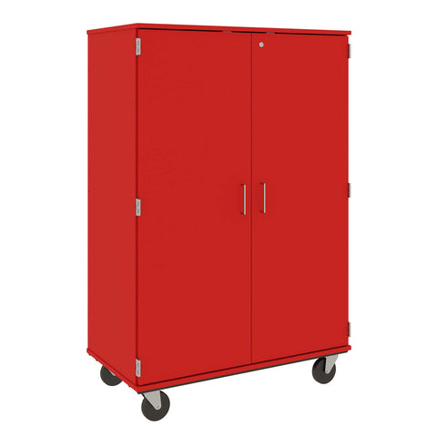 67" Tall Assembled Mobile Bin Storage Cabinet with 18 6" Bins - 80249 F67 - Steven's I.D.SYSTEMS® 67" Tall Assembled Mobile Bin Storage Cabinet with 18 6" Bins - 80249 F67 - Steven's I.D.SYSTEMS®
