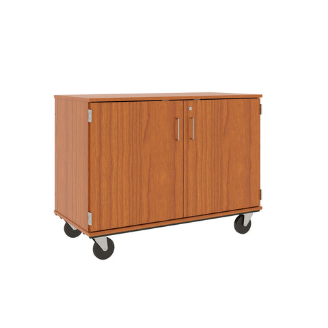 36" Tall Assembled Mobile 18 Trays Storage Cabinet with Doors - 80275 F36 - Steven's I.D.SYSTEMS® 36" Tall Assembled Mobile 18 Trays Storage Cabinet with Doors - 80275 F36 - Steven's I.D.SYSTEMS®