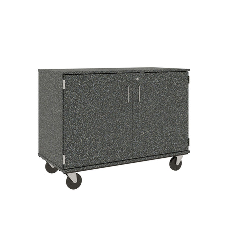 36" Tall Assembled Mobile 18 Trays Storage Cabinet with Doors - 80275 F36 - Steven's I.D.SYSTEMS® 36" Tall Assembled Mobile 18 Trays Storage Cabinet with Doors - 80275 F36 - Steven's I.D.SYSTEMS®