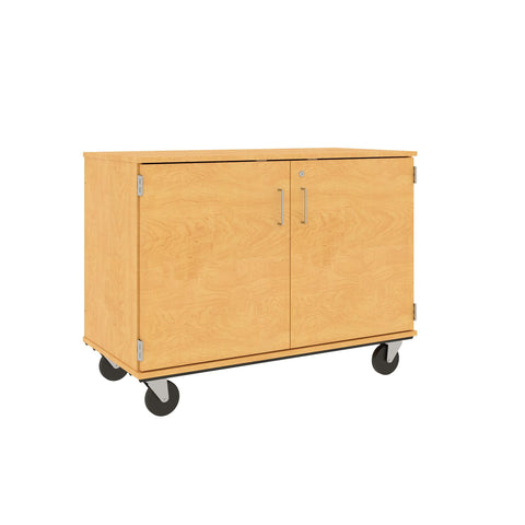 36" Tall Assembled Mobile 18 Trays Storage Cabinet with Doors - 80275 F36 - Steven's I.D.SYSTEMS® 36" Tall Assembled Mobile 18 Trays Storage Cabinet with Doors - 80275 F36 - Steven's I.D.SYSTEMS®