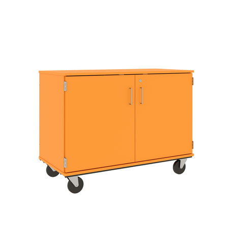 36" Tall Assembled Mobile 18 Trays Storage Cabinet with Doors - 80275 F36 - Steven's I.D.SYSTEMS® 36" Tall Assembled Mobile 18 Trays Storage Cabinet with Doors - 80275 F36 - Steven's I.D.SYSTEMS®