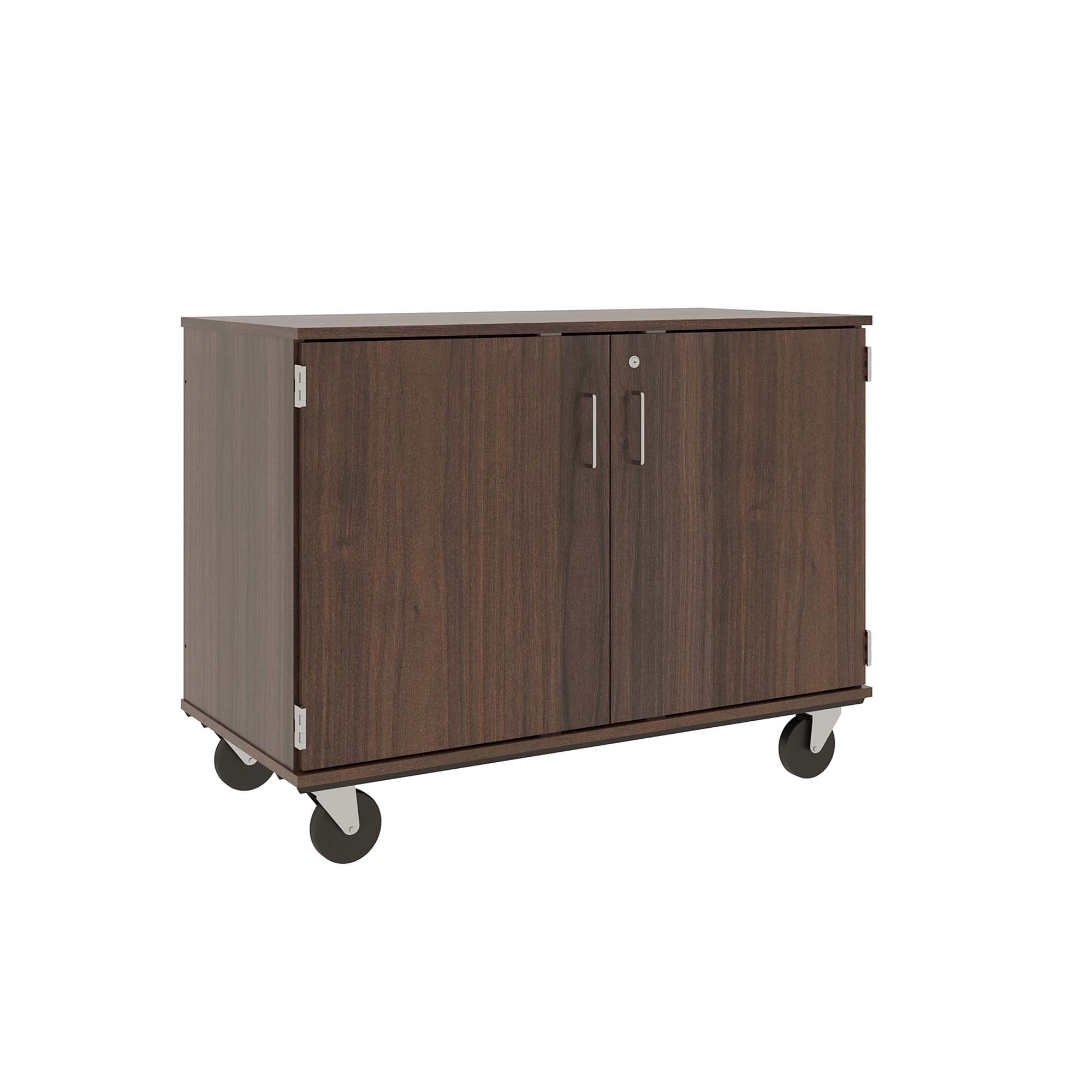 36" Tall Assembled Mobile 18 Trays Storage Cabinet with Doors - 80275 F36 - Steven's I.D.SYSTEMS® 36" Tall Assembled Mobile 18 Trays Storage Cabinet with Doors - 80275 F36 - Steven's I.D.SYSTEMS®