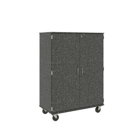 67" Tall Assembled Mobile Wardrobe Cabinet with File Drawer - 80609 F67 - Steven's I.D.SYSTEMS® 67" Tall Assembled Mobile Wardrobe Cabinet with File Drawer - 80609 F67 - Steven's I.D.SYSTEMS®