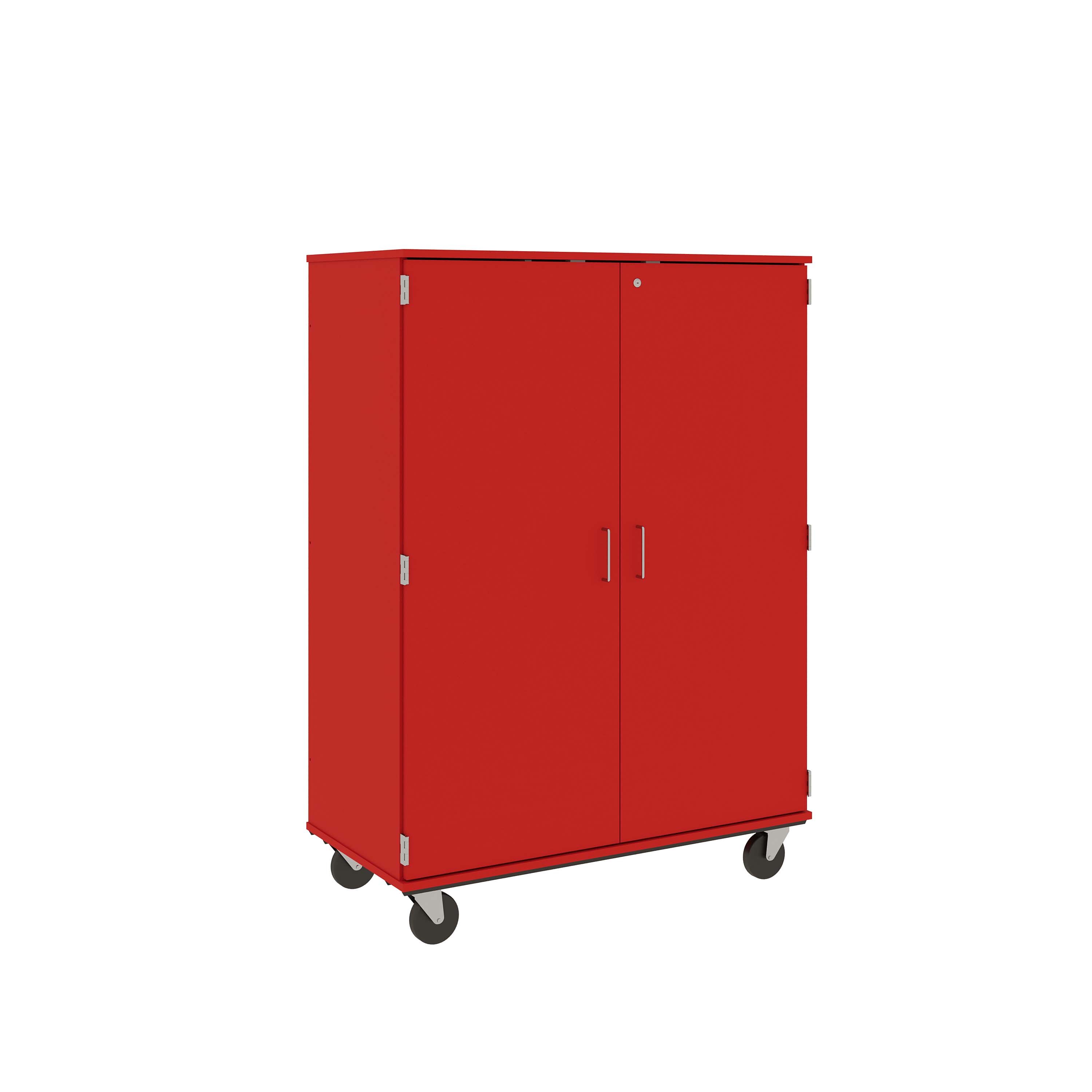 67" Tall Assembled Mobile Wardrobe Cabinet with File Drawer - 80609 F67 - Steven's I.D.SYSTEMS® 67" Tall Assembled Mobile Wardrobe Cabinet with File Drawer - 80609 F67 - Steven's I.D.SYSTEMS®