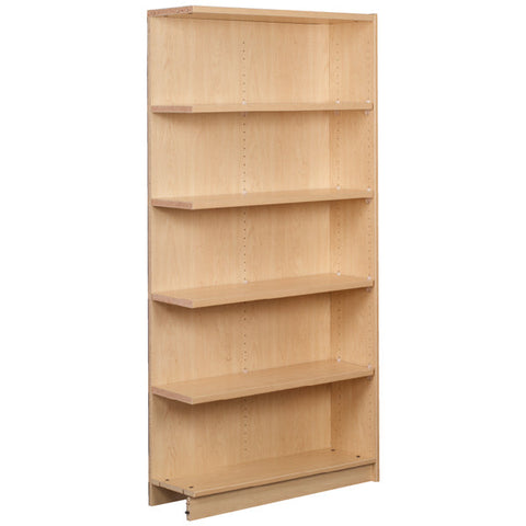 Single Face Adder 4 Adjustable Shelves Bookcase 88208 Z74
