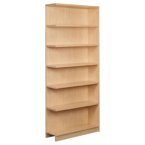 Single Face Adder 5 Adjustable Shelves Bookcase 88210 Z84