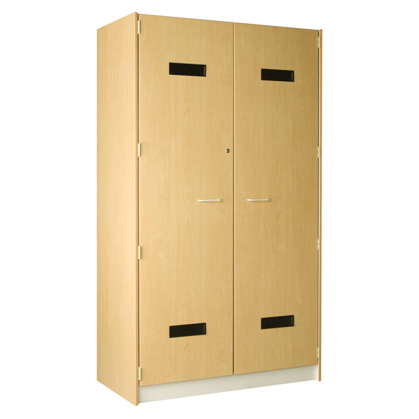 48" Wide Accessory Storage with Lockable Solid Doors 89225 488424 D