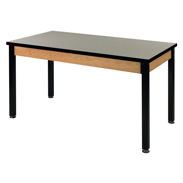 Fixed Height Science Classroom Table with Chemical Resistant Laminate ...