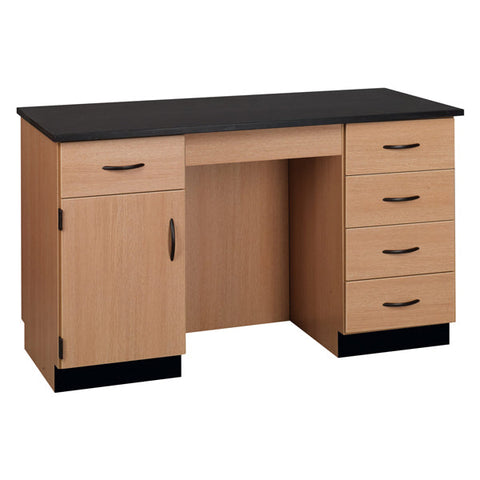 61"W Compact Phenolic Top Island Desk 84158 K36 24